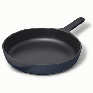 Enameled Cast Iron Skillet - 10.5" Midnight Blue