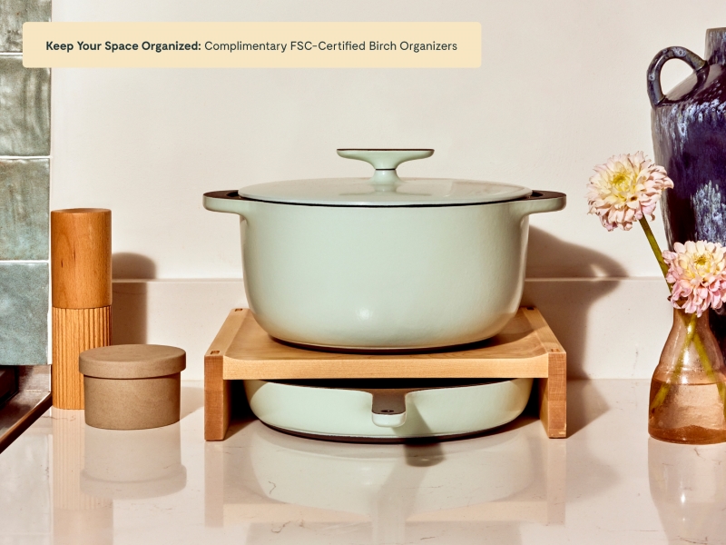 Cast Iron Skillet & Dutch Oven Duo Midnight Blue - Image 4