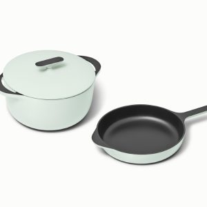Cast Iron Skillet & Dutch Oven Duo Light Mist