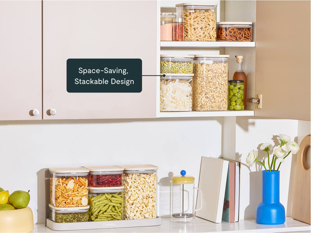 Ultimate Glass Airtight Storage Set Non-Toxic & BPA-Free Sage - Image 6