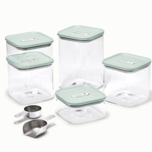 Glass Airtight Containers Non-Toxic & BPA-Free Mist