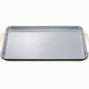 Large Baking Sheet Best Non-Stick & Non-Toxic Sheet Pan Black