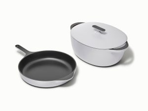 Large Enameled Cast Iron Duo Gray-2026