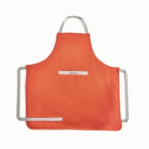 Apron Cotton Cooking Apron with Pockets Perracotta