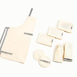 Kitchen Linen Set Cream