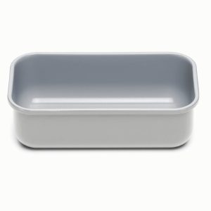 Non-Toxic Ceramic Loaf Pan (1 lb) Non-Stick Bread Pan Gray