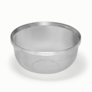 Medium Stainless Steel Strainer 4 Quart Capacity