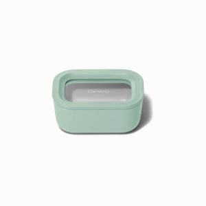 Mini Rectangle Container Ceramic-Coated Glass Storage Mist