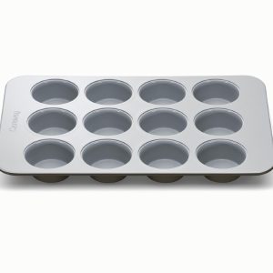 Muffin Pan Ceramic Non-Stick & Non-Toxic Black