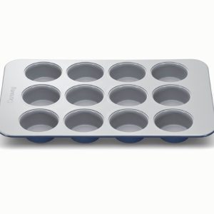 Muffin Pan Ceramic Non-Stick & Non-Toxic Navy
