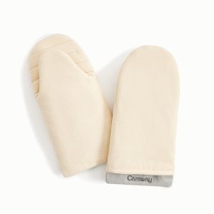 Oven Mitts Heat Resistant Oven Mitt Set Cream