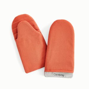 Oven Mitts Heat Resistant Oven Mitt Set Perracotta