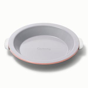 Pie Pan 9” Non-Stick Ceramic Baking Pan with Handles Perracotta