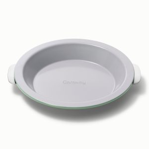 Pie Pan 9” Non-Stick Ceramic Baking Pan with Handles Sage