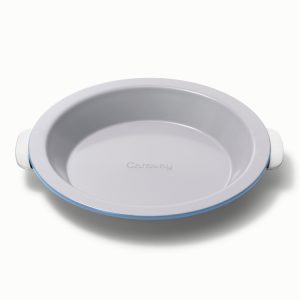 Pie Pan 9” Non-Stick Ceramic Baking Pan with Handles Slate