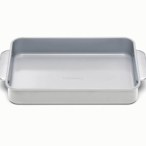 Rectangle Pan Ceramic Non-Stick & Non-Toxic Gray