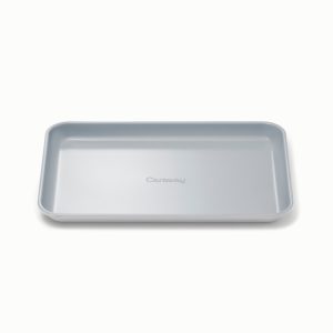 Small Baking Sheet Non-Stick & Non-Toxic Pan Gray