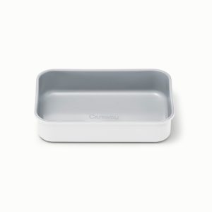 Small Rectangle Pan Ceramic Non-Stick & Non-Toxic White