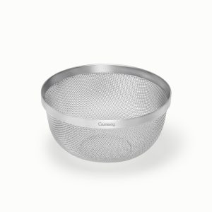 Small Stainless Steel Strainer 2 Quart Capacity