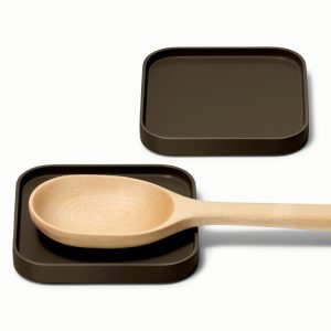 Spoon Rest Set of 2 Black