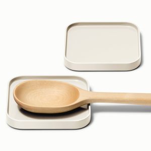 Spoon Rest Set of 2 Cream