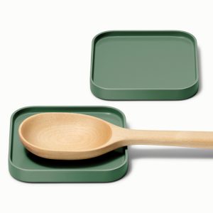 Spoon Rest Set of 2 Sage