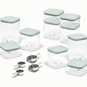 Ultimate Glass Airtight Storage Set Non-Toxic & BPA-Free Mist
