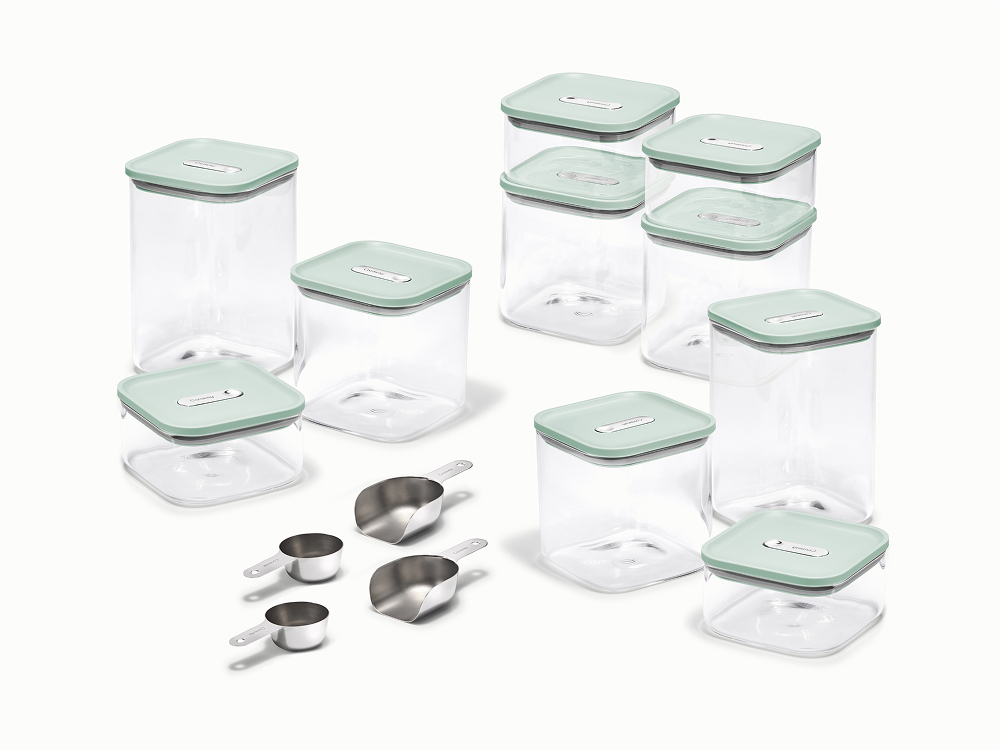 Ultimate Glass Airtight Storage Set Non-Toxic & BPA-Free Mist