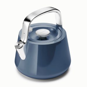 Non Toxic Tea Kettle for Stovetop Stainless Steel Kettle Navy